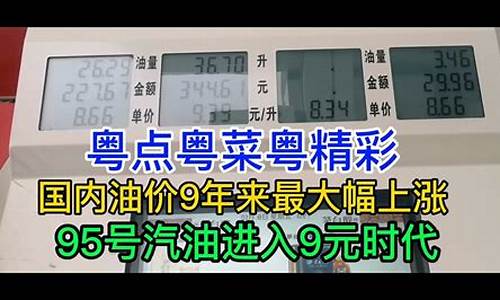 广安油价95_广安油价95号汽油 今天价